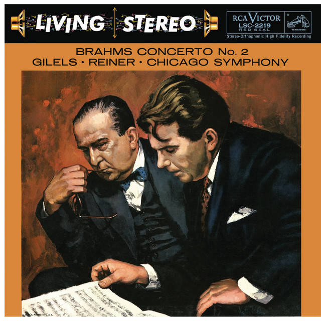 Обкладинка Emil Gilels — Brahms: Piano Concerto No. 2 in B-Flat Major, Op. 83