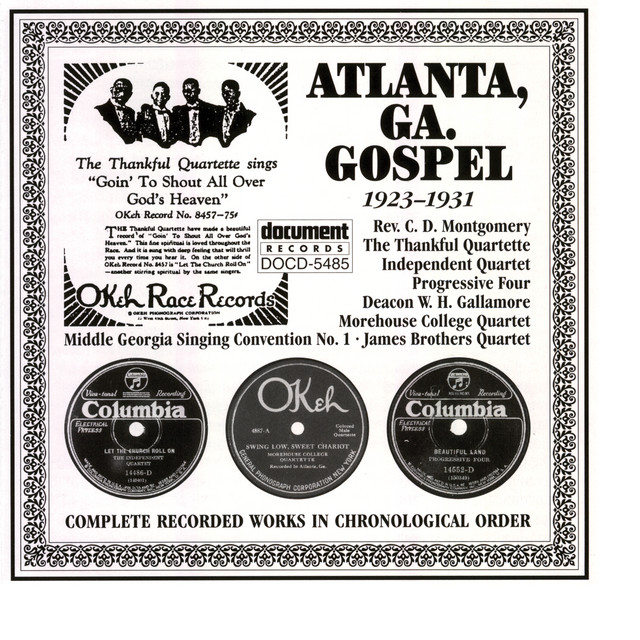 Atlanta, Ga. Gospel (1923-1931)