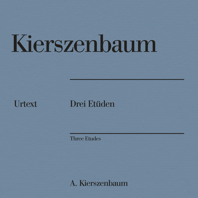 Three Etudes cover art