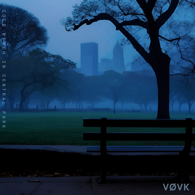 Обкладинка: cold bench in central park - chill version — VØVK