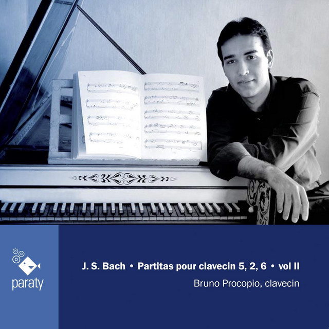 Bach: Partitas pour clavecin 5, 2 & 6, Vol. II cover