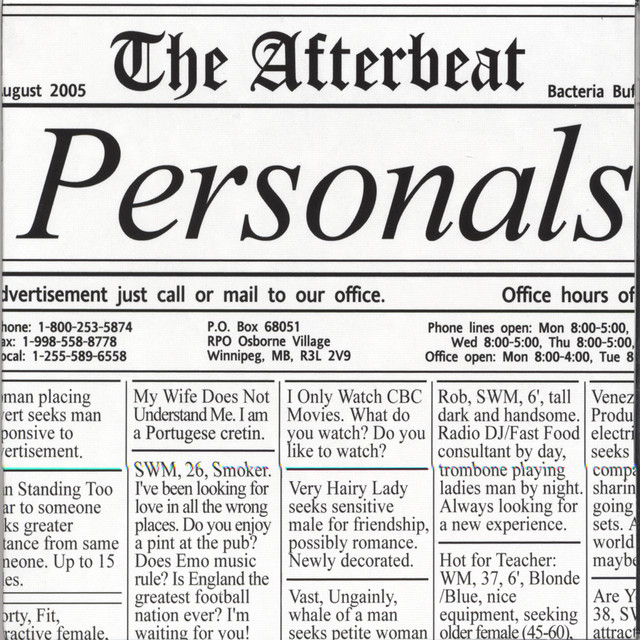 Personals cover art