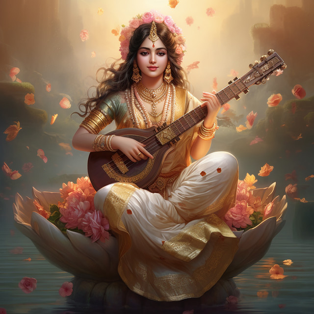 Saraswati Mantra 108 cover art