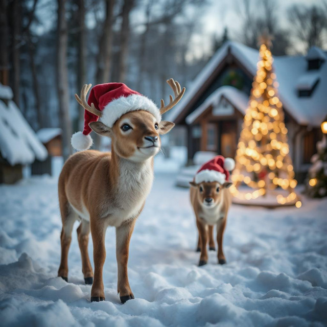 Les Rennes Du Pére Noël cover art