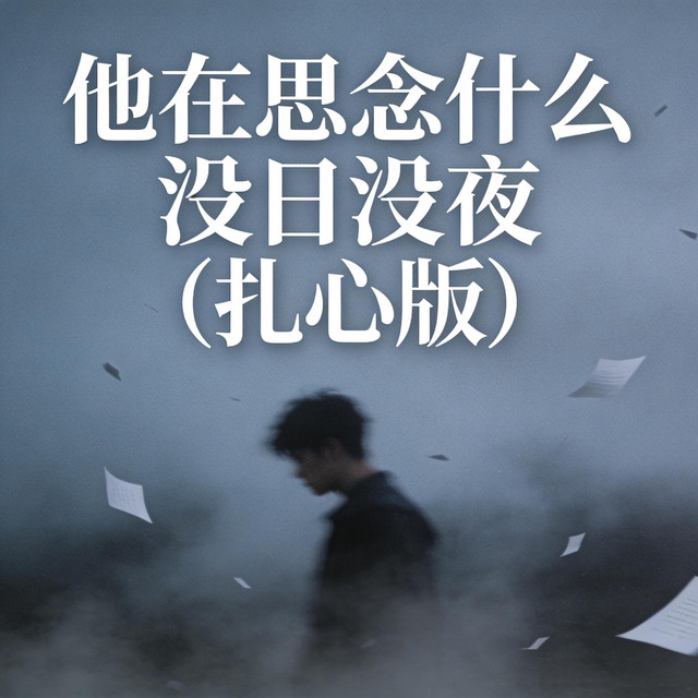 小沐乐 – 他在思念什么没日没夜 (伴奏|扎心版)