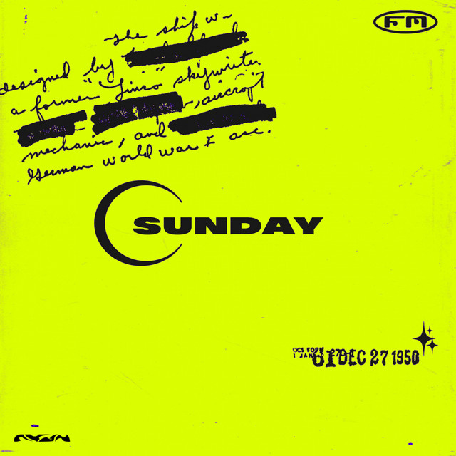 Sunday cover art