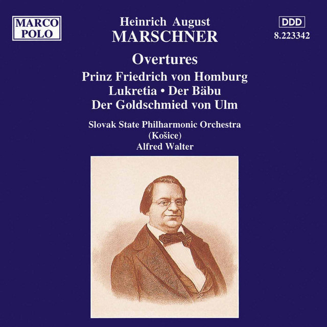 Marschner: Overtures cover art