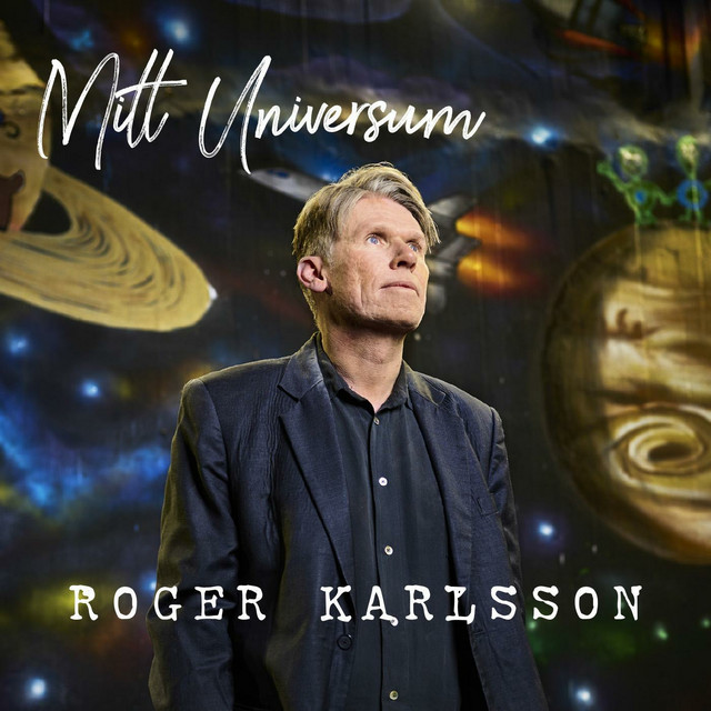 Omslag för Mitt Universum av Roger Karlsson