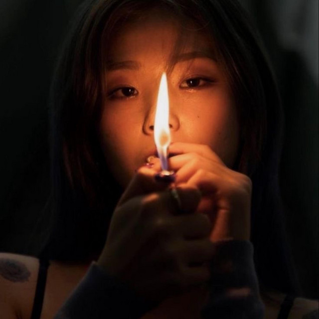 Before Her, cover art