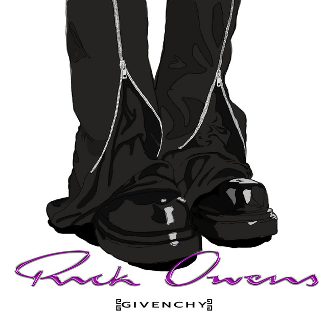 RICK OWENS & GIVENCHY cover art