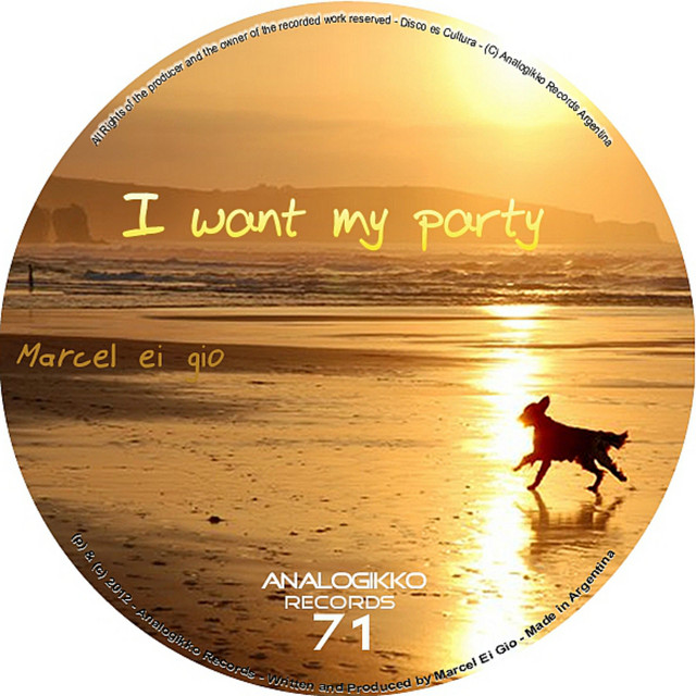 I Want My Party cover art