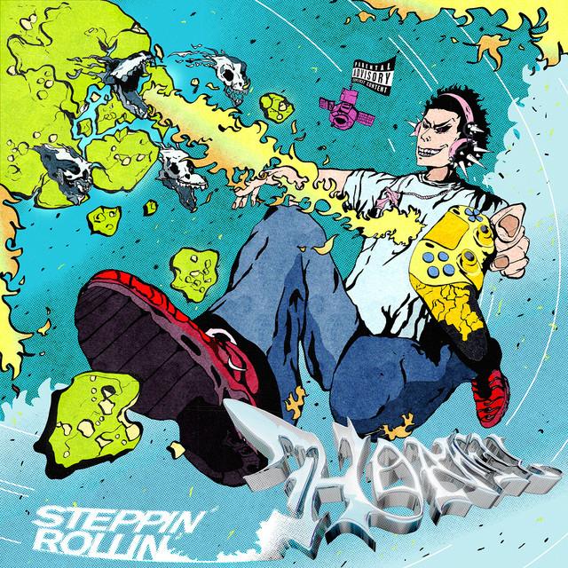 Steppin' Rollin' cover art