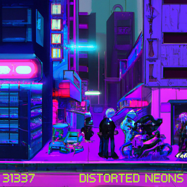 Distorted Neons cover art