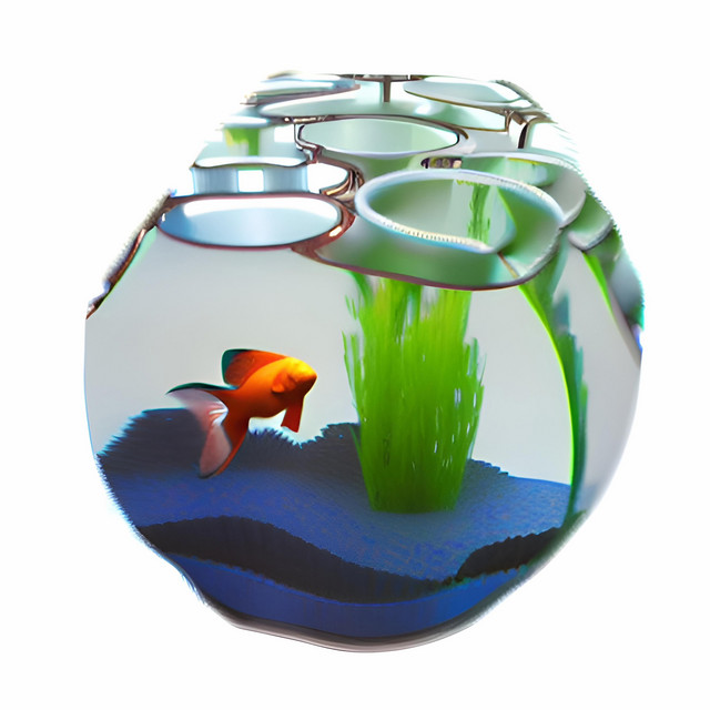 Aquarium cover art