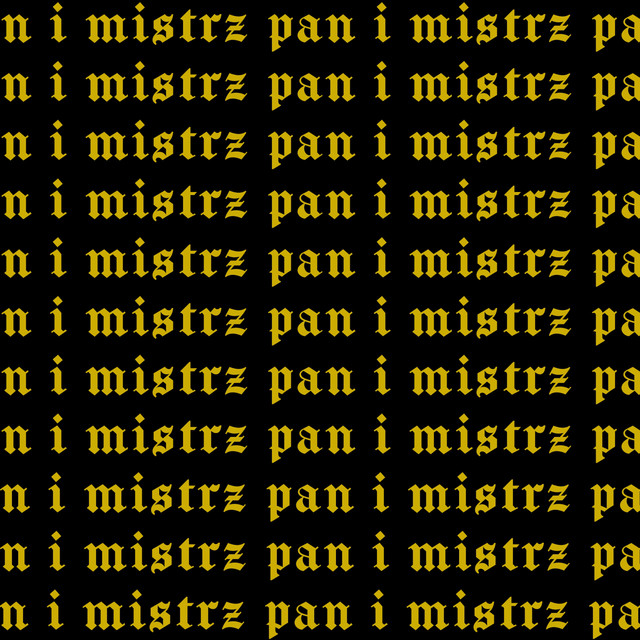 Pan I Mistrz