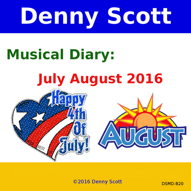 Musical Diary: July August 2016 cover art