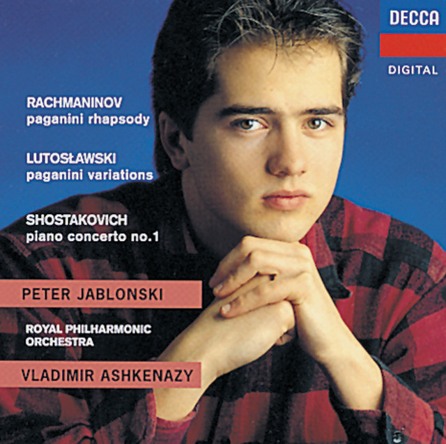 Rachmaninov/Shostakovich/Lutoslawski: Rhapsody on a Theme of Paganini/Piano Concerto No.1/Paganini Vars cover art
