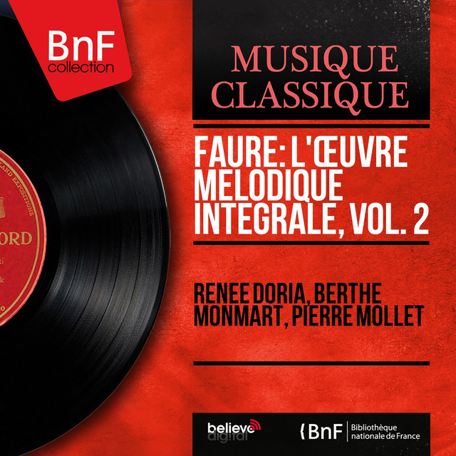 Fauré: L'œuvre mélodique intégrale, vol. 2 (Mono Version) cover art