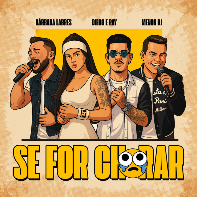 Bárbara Labres, Diego & Ray & Menordj - Se For Chorar