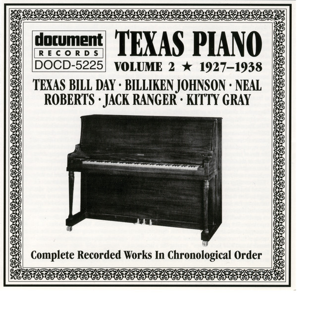 Texas Piano Vol. 2 1927-1938