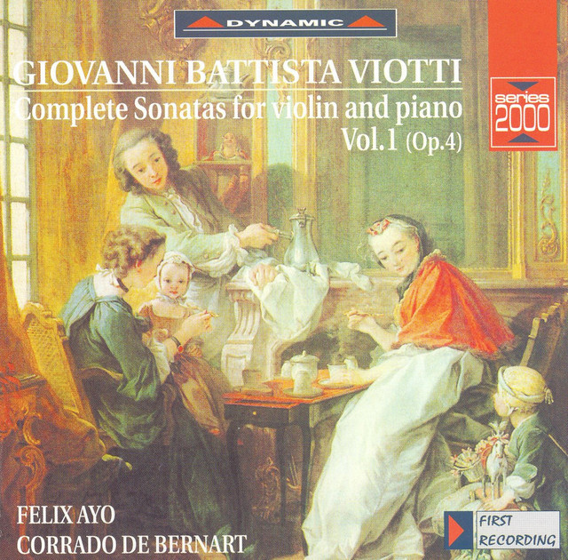 Viotti: Violin Sonatas (Complete), Vol. 1 cover art