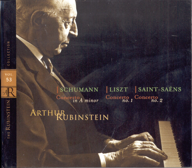 Rubinstein Collection, Vol. 53: Concertos: Schumann Concerto, Liszt Concerto No. 1, Saint-Saëns: Concerto No. 2