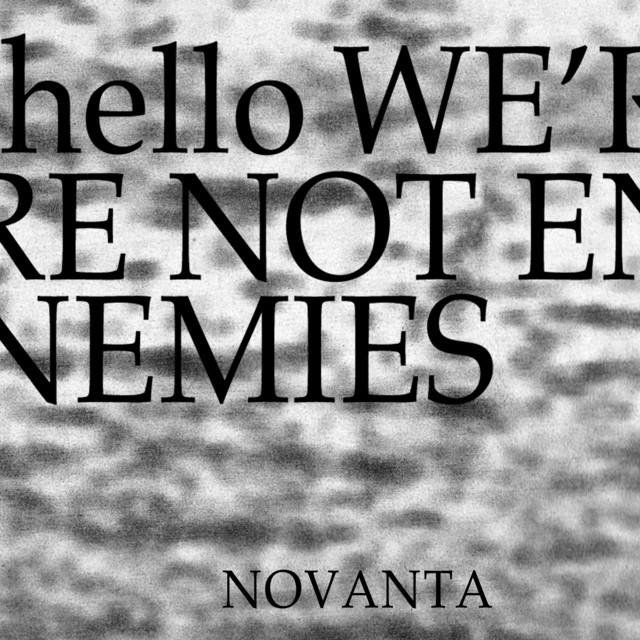 Hello We're Not Enemies cover