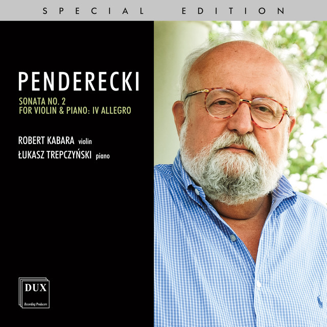 Penderecki: Sonata No. 2 for Violin and Piano: Allegro album image