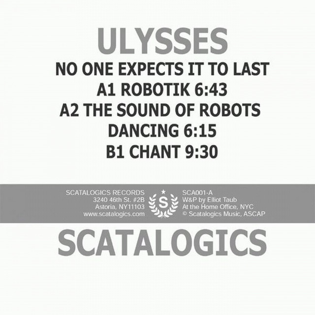 No One Expects It to Last EP cover art