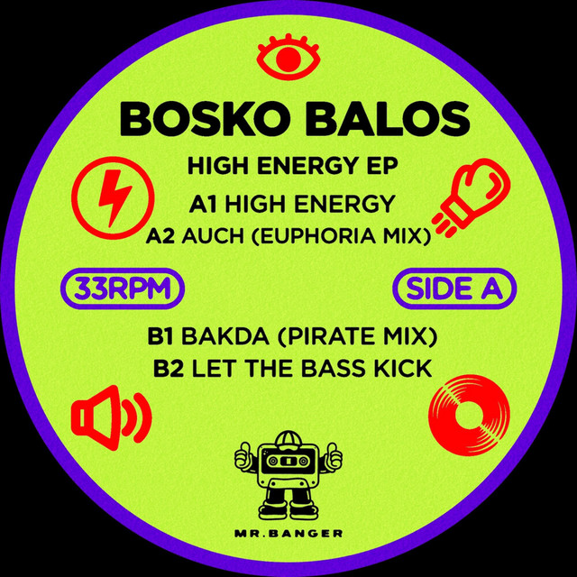 Let the bass Kick album art
