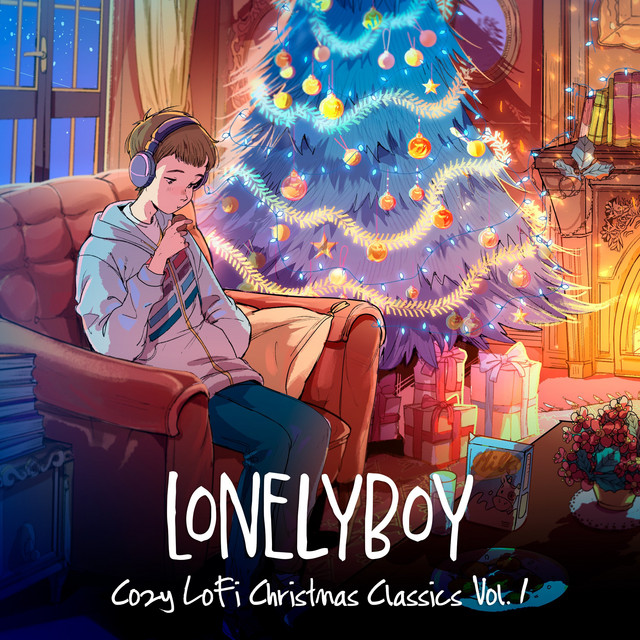 cozy lofi christmas classics vol I cover art