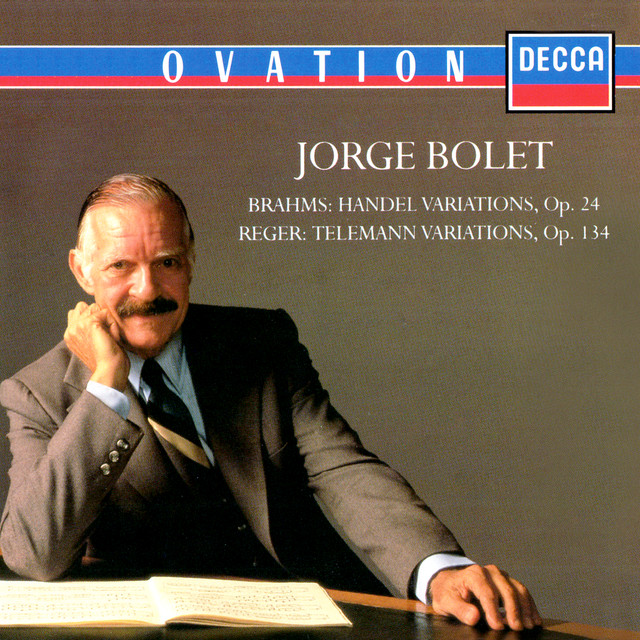 Brahms: Handel Variations; Reger: Telemann Variations cover