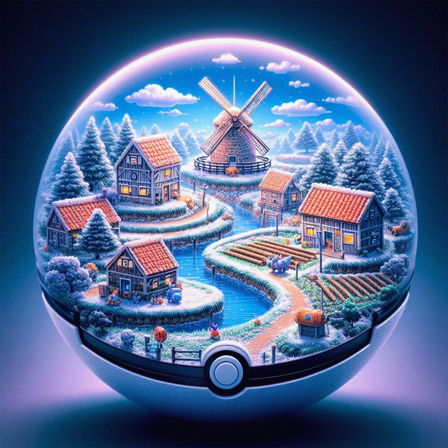 dendemille town (pokemon x and y lofi)
