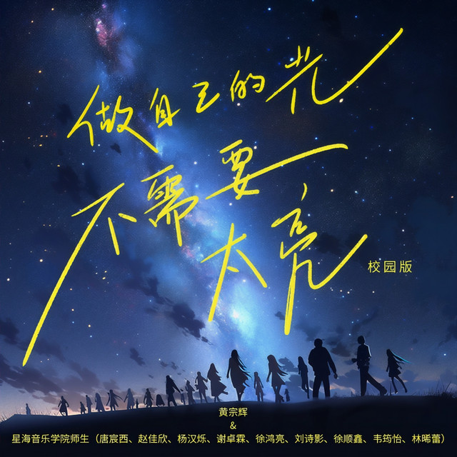 做自己的光，不需要太亮 (校园版) cover art