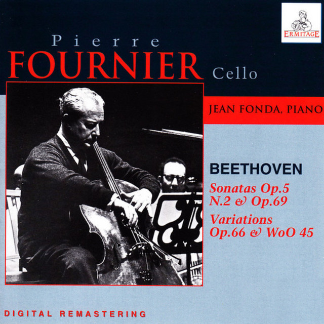 Pierre Fournier, cello • Jean Fonda, piano : Ludwig van Beethoven cover art