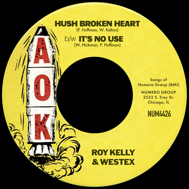 Hush Broken Heart b/w It's No Use cover