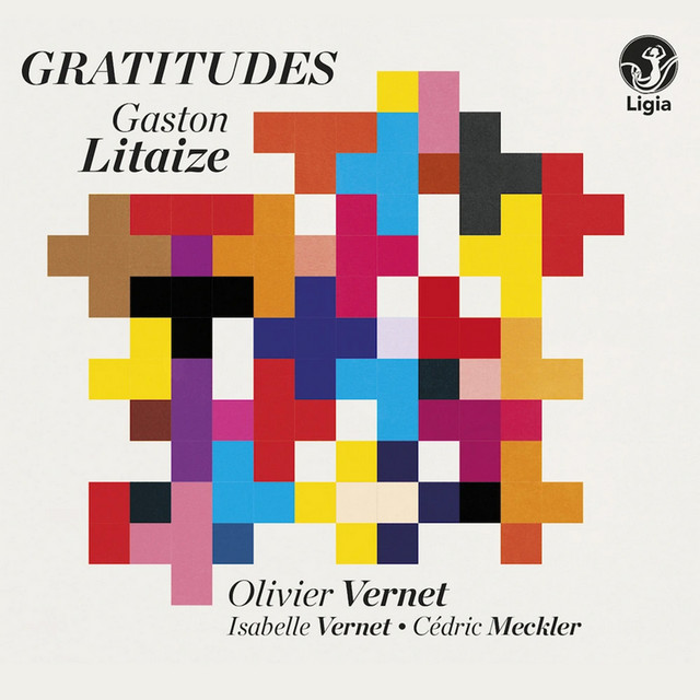 Litaize: Gratitudes cover art