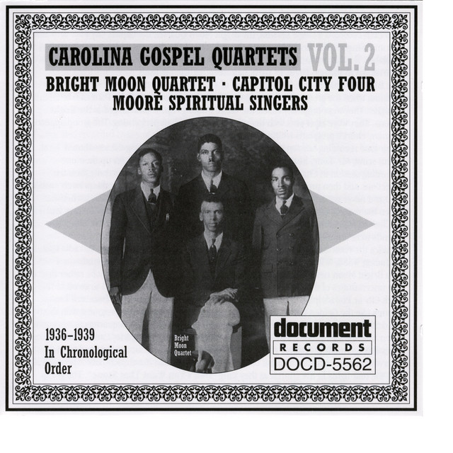 Carolina Gospel Quartets Vol. 2 (1936-1939) cover