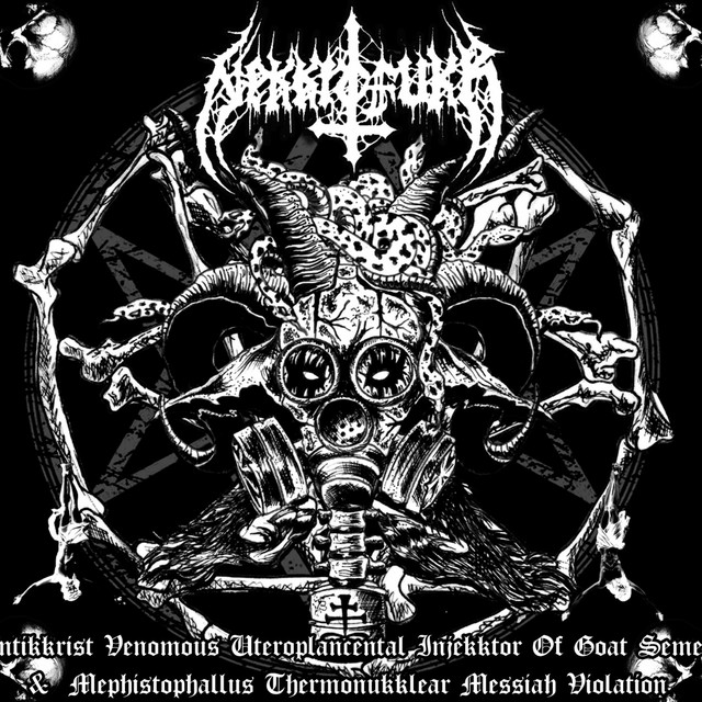 Antikkrist Venomous Uteroplacental Injekktor of Goat Semen & Mephistophallus Thermonukklear Messiah Violation cover art