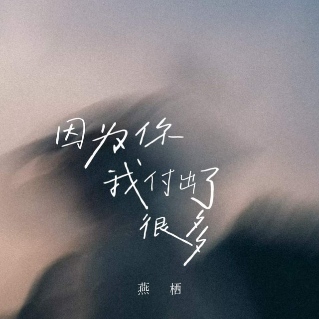 因为你我付出了很多