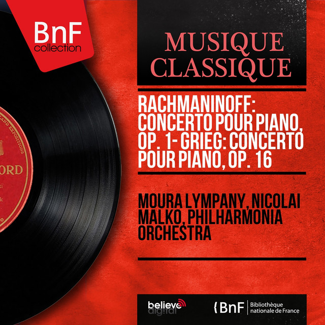 Rachmaninoff: Concerto pour piano, Op. 1 - Grieg: Concerto pour piano, Op. 16 (Mono Version) cover art