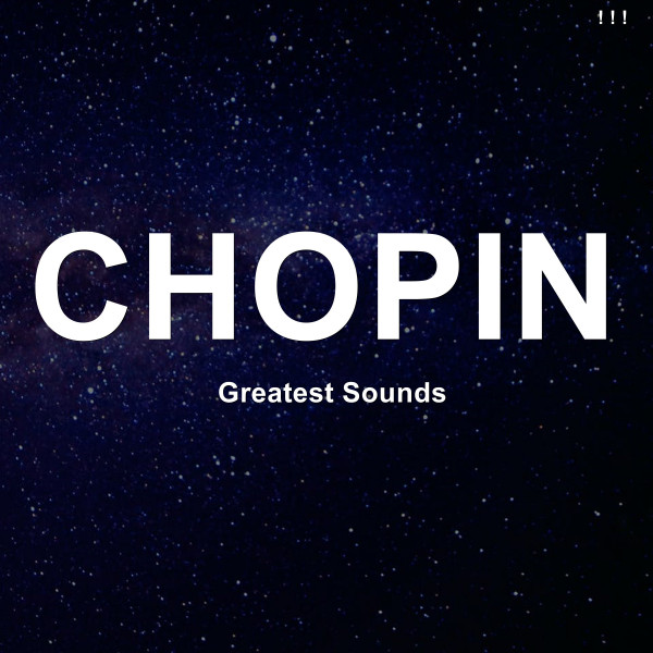 Chopin Greatest Sounds cover art