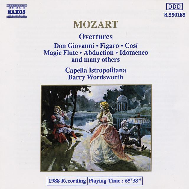 Mozart: Overtures cover
