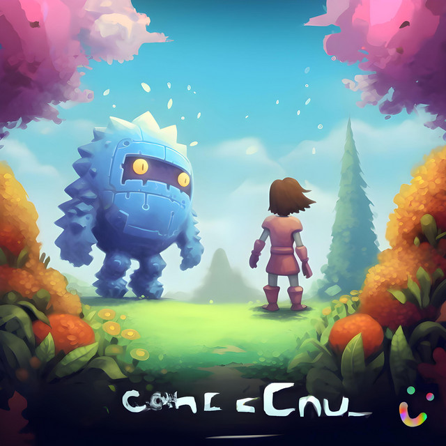 robot vs friendly monster cover art