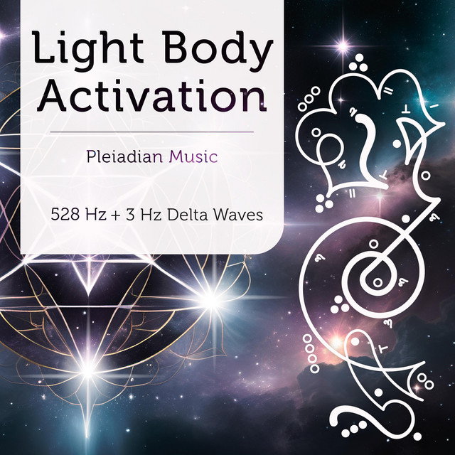 Pleiadian Music – Light Body Activation 528 Hz + 3 Hz Delta Waves - 1 hr Sound Bath Mix
