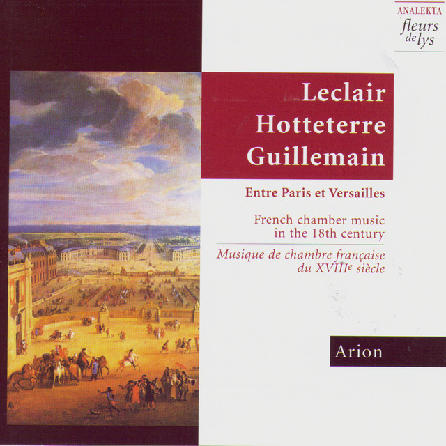 Entre Paris et versailles: Musiqe de Chambre Française du XVIII Siècle cover