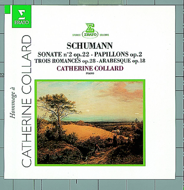 Schumann : Piano Sonata No.2, Arabeske & Papillons cover art
