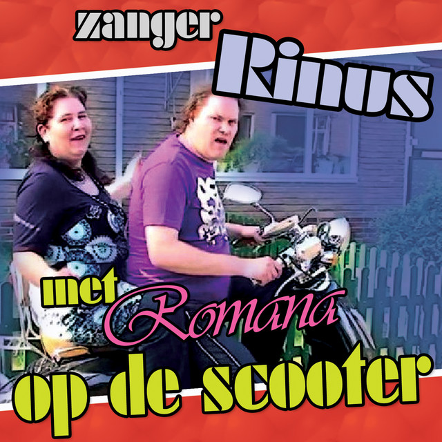 Met Romana op de scooter