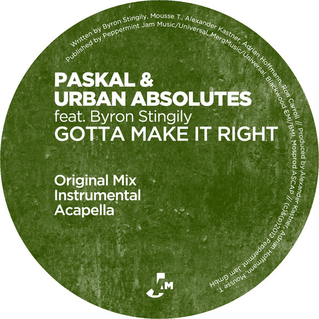 Gotta Make It Right cover art
