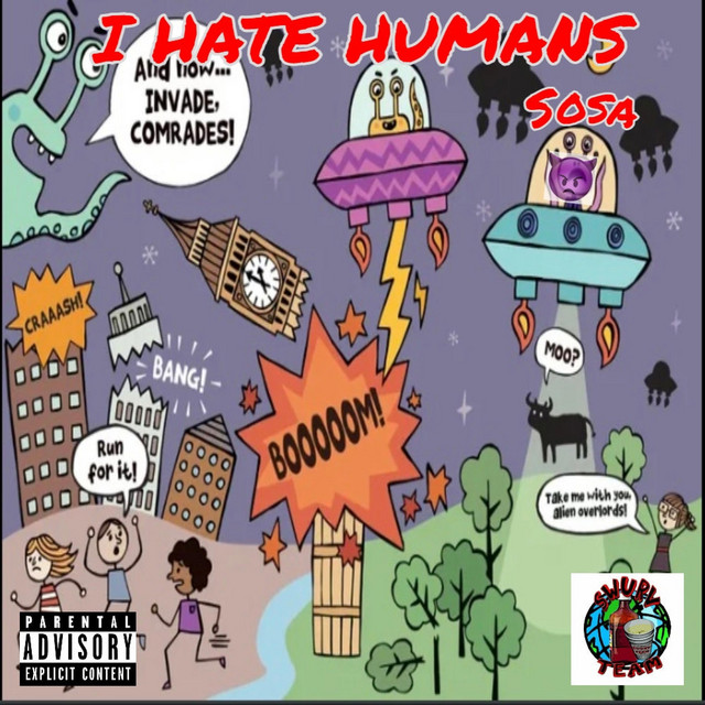 I HATE HUMANS cover art